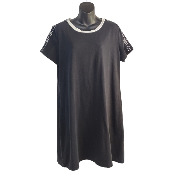 Calvin Klein Dresses & Skirts - Calvin Klein Women's Black Shirt Dress Size L